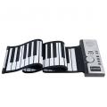 Цифровое гибкое Roll-Up midi пианино, 61 клавиша купить в СПБ