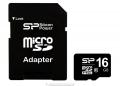 Карта памяти microSD 16Gb 10 class + переходник купить в СПБ