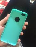 Бампер для iPhone 5s (голубой) купить в СПБ